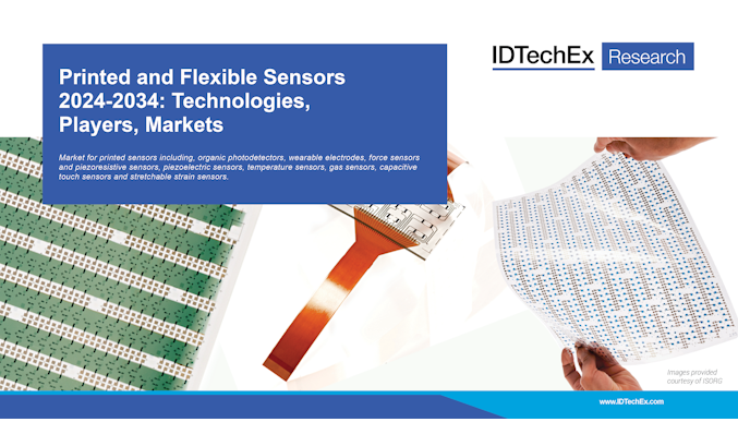 Printed and Flexible Sensors 2024-2034: Technologies, Players, Markets