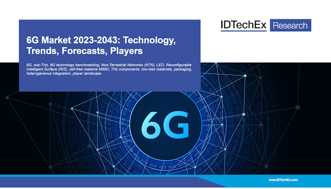 6G Market 2023-2043: tecnología, tendencias, pronósticos, actores