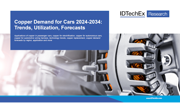 Du cuivre pour les voitures 2024-2034 : tendances, prévisions, technologies