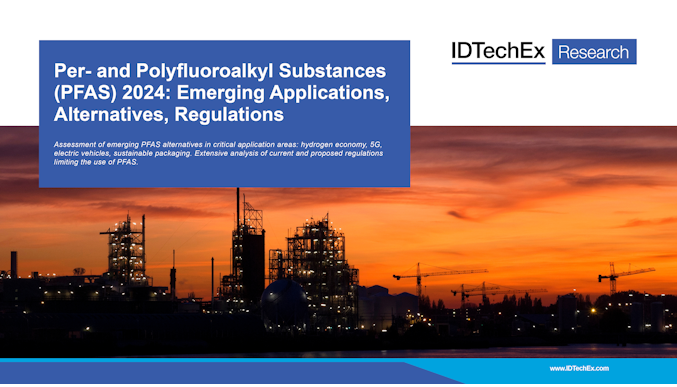 Substances perfluoroalkyliques et polyfluoroalkyliques (PFAS) 2024 : applications émergentes, solutions de remplacement, réglementations