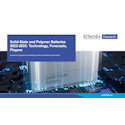 Solid-State and Polymer Batteries 2023-2033: Technology, Forecasts, Players